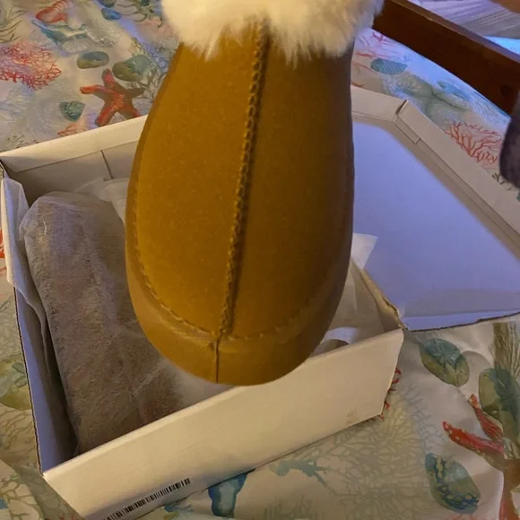 Flock Platform Slippers - Picture 3 of 5